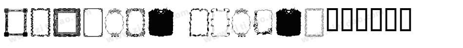 Vintage Frames字体转换